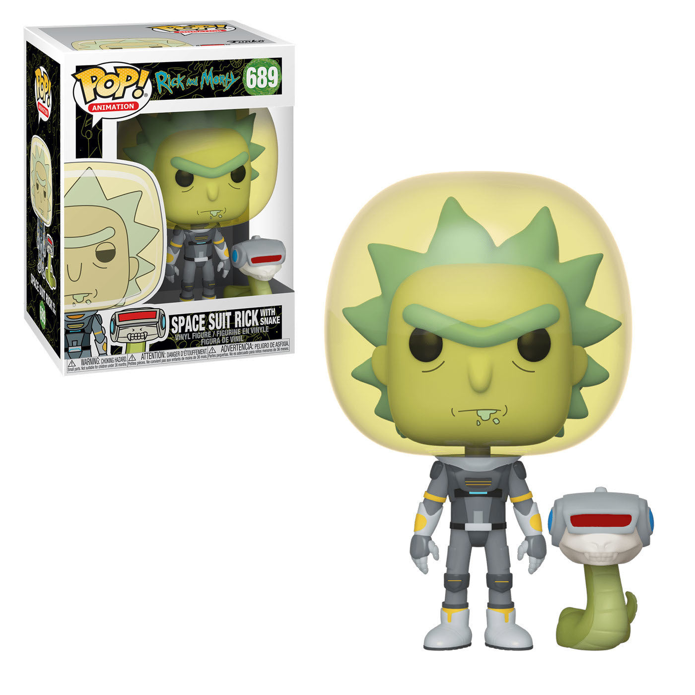 Space Suit Rick with Snake