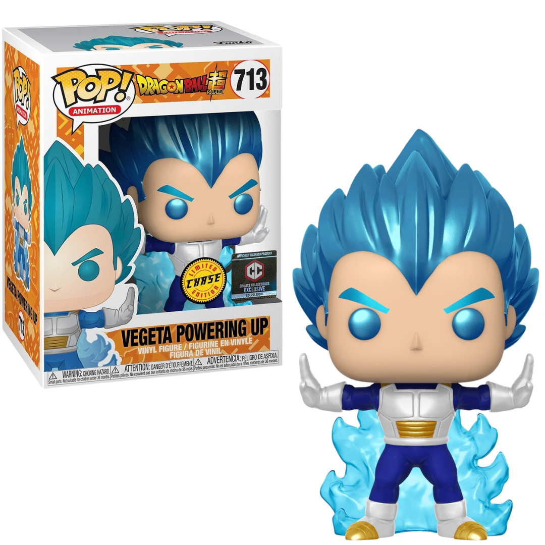 Vegeta Powering Up