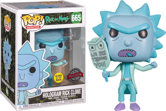 Hologram Rick Clone