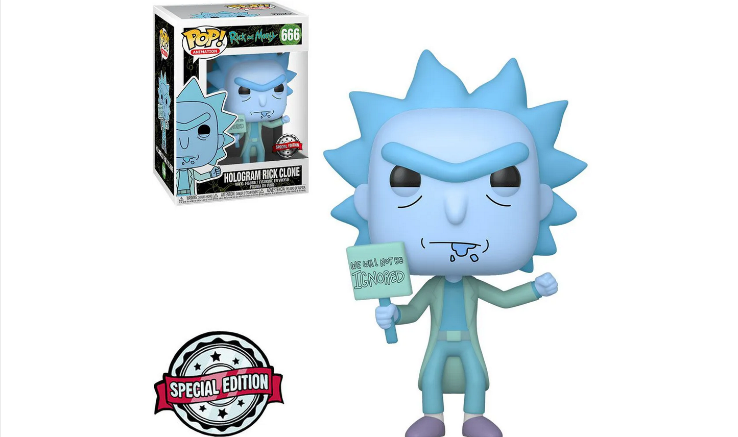 Hologram Rick Clone