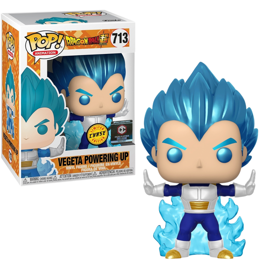Vegeta Powering Up