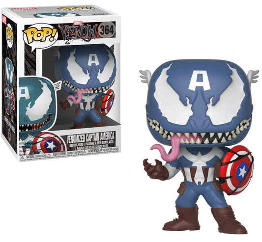 Venomized Captain America